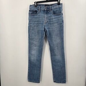 Lucky Brand 223 Straight Leg Mens Jeans Blue Medium Wash 31x32